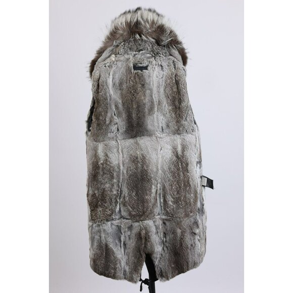 Mackage Fur Lined Parka w/ Fur Trim Hood SZ XS Black - Picture 2 of 9